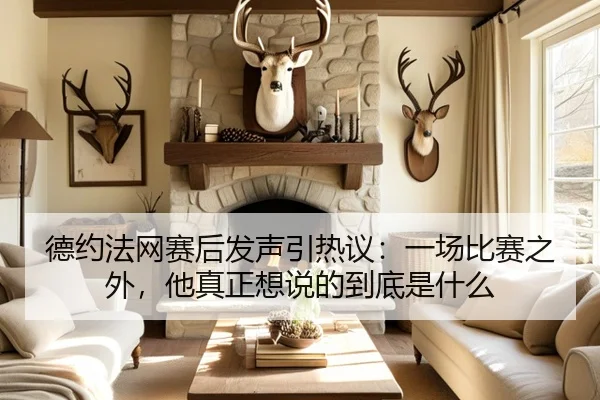 德约法网赛后发声引热议：一场比赛之外，他真正想说的到底是什么